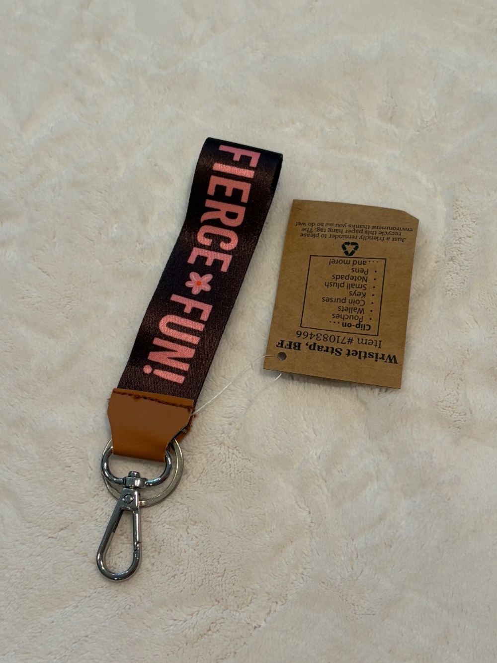 Girl Scout 2026 Cookie Ferret Collection - Wristlet Strap